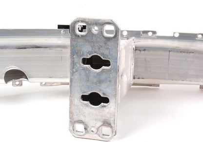 Soporte frontal paragolpes OEM 51117148585 para BMW E60, E60N, E61, E61N. Original BMW.