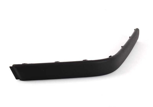 Moldura lateral derecha parachoques OEM 51118148816 para BMW E34 518i, 518g. Compatible con modelos producidos entre 1989 y 1996. Recambio original BMW.