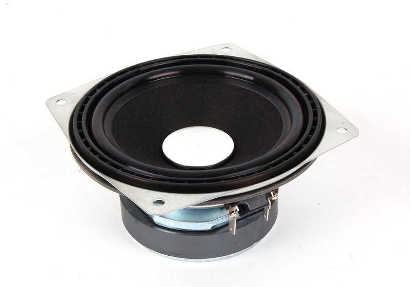 Subwoofer sistema Top Hi-Fi OEM 65138369266 para BMW E39. Mejora el sonido de tu coche con este altavoz de graves original BMW, diseñado para una experiencia de audio premium. Original BMW.