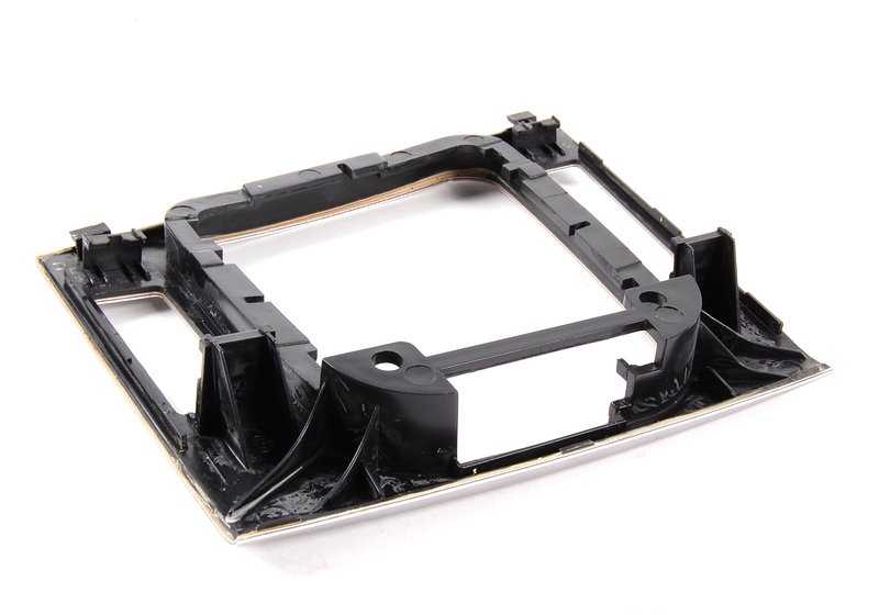 OM 51167052062 Aluminiumhalter -Fach für BMW E46. Original BMW Stück. Ideal, um die Lagerung des Fahrzeugs zu ersetzen oder innen Sie sie hinzu.