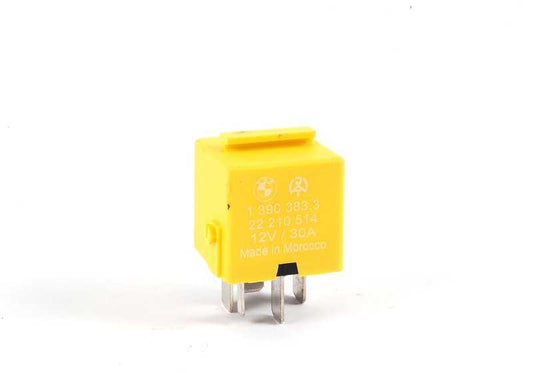 OEM relay 61361390383 for BMW E34, E32 {518i, 518g, 518} in manual and automatic versions. Compatible with M40 and M43 engines. Original BMW.