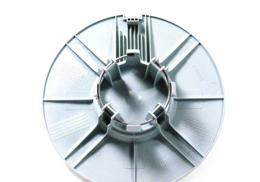 Tapa de buje central OEM 36136768641 para BMW E34, E24, E32. Diámetro 178 mm. Original BMW.