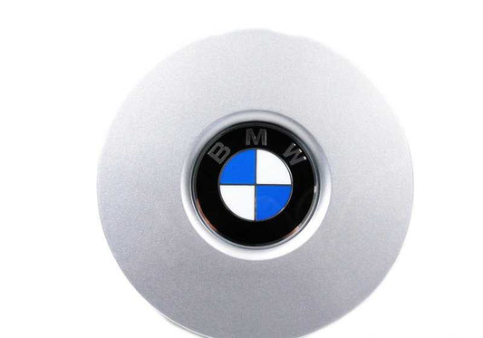 Tapa de buje central OEM 36136768641 para BMW E34, E24, E32. Diámetro 178 mm. Original BMW.