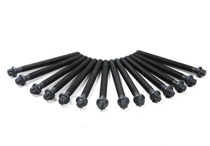 Juego de tornillos para culata OEM 11127583116 para BMW E60, E61, E63, E64, E32, E38, E31. Original BMW.