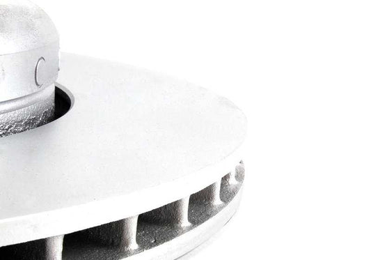 Disco de freno ventilado OEM 34216763827 para BMW E60, E61, E63, E64. Original BMW.