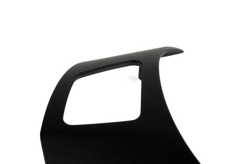 Tapa embellecedora negra volante M multifunción OEM 32307845940 para BMW E82, E90, E90N, E92, E92N, E93, E93N. Original BMW.
