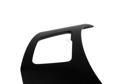Tapa embellecedora negra volante M multifunción OEM 32307845940 para BMW E82, E90, E90N, E92, E92N, E93, E93N. Original BMW.