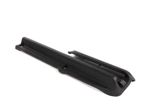 Izquierdo traseiro embelezando OEM 52108270023 para BMW E46, E64, E64N. Peça original da BMW. Ideal para substituir a moldagem lateral da parte traseira do banco traseiro. Cor preta