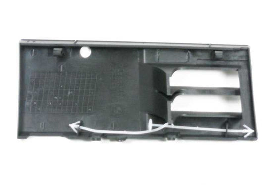 Tapa izquierda con ranuras de ventilación OEM 51118168917 para BMW E34 525tds. Pieza original BMW.