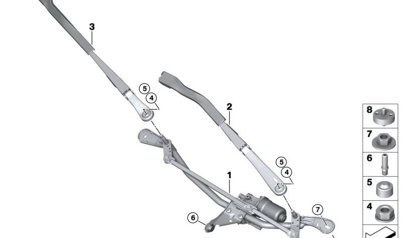 Silentbloc acoplador OEM 61617293753 para BMW G20, G21, G28, G80, G81, F07, F10, F11, F90, G30, G31, G38, F06, F12, F13, G32, F01, F02, F04, G11, G12, F91, F92, F93, G14, G15, G16, F97, G01, G02, F98, G05, G18, F95, G06, F96, G07, G08, G29. Original