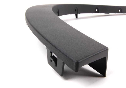 Embellecedor paso de rueda delantero izquierdo OEM 51777158427 para BMW X5 E70, E70N. Original BMW.