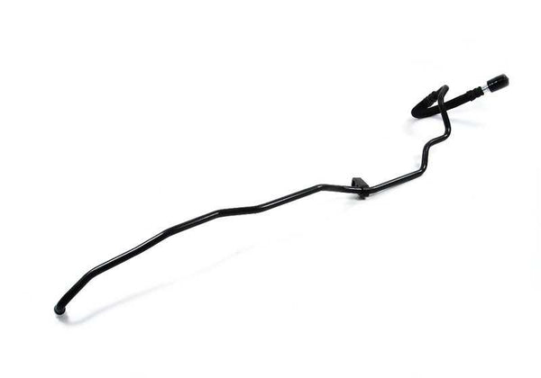 Tubo de refrigeración de aceite (ida) OEM 17221438675 para BMW E46. Pieza original BMW, compatible con sistema de enfriamiento del aceite del cambio automático A5S 360R.