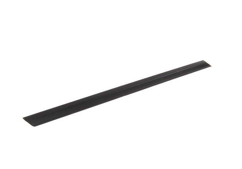 Moldura lateral puerta trasera derecha OEM 51131969204 para BMW E32. Original BMW.