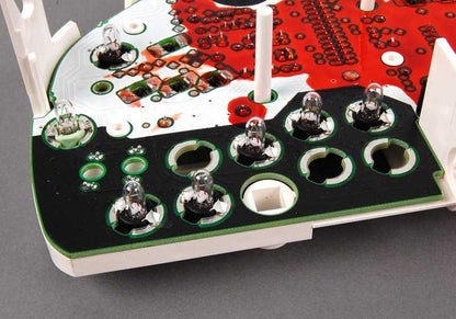 Printed circuit board with cover for BMW 8 Series E31 (OEM 62118354454). Original BMW.