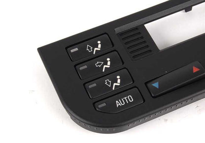 Frontal botón unidad climatizador automático OEM 64118361832 para BMW E36. Pieza original BMW.