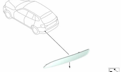 OEM arrière droit 63147314884 pour BMW X1 E84 (09/2008 - 06/2015). BMW d'origine.