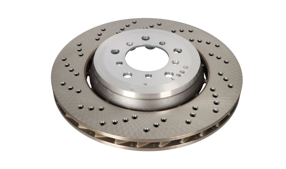 Disque de frein ventilé gauche OEM 34112282445 pour BMW E46, E85 et E86. BMW d'origine.