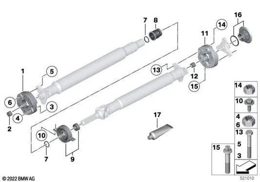 Disco da placa para BMW G42, G20, G21, G28, G22, G23, G26 (OEM 26118845528). BMW original.