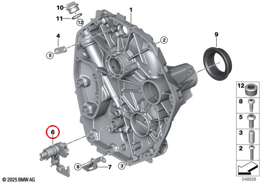 Unidad de circuito OEM 23001542906 para motos BMW R 1300 GS, R 1300 GS Adventure (KA1, KA2). Original BMW Motorrad.