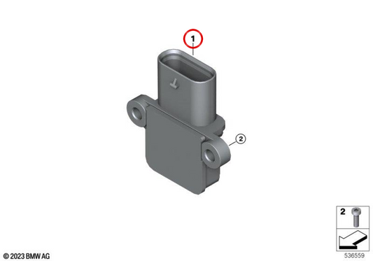 Asistente para el cambio OEM 23007108703 para motos BMW R 12 nineT, R 12 nineT A2, R 12 G/S, R 12. Original BMW Motorrad.