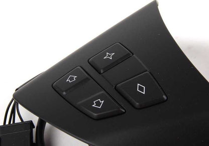 Módulo de botones para volante multifunción OEM 61319249140 para BMW E70, E71. Original BMW.
