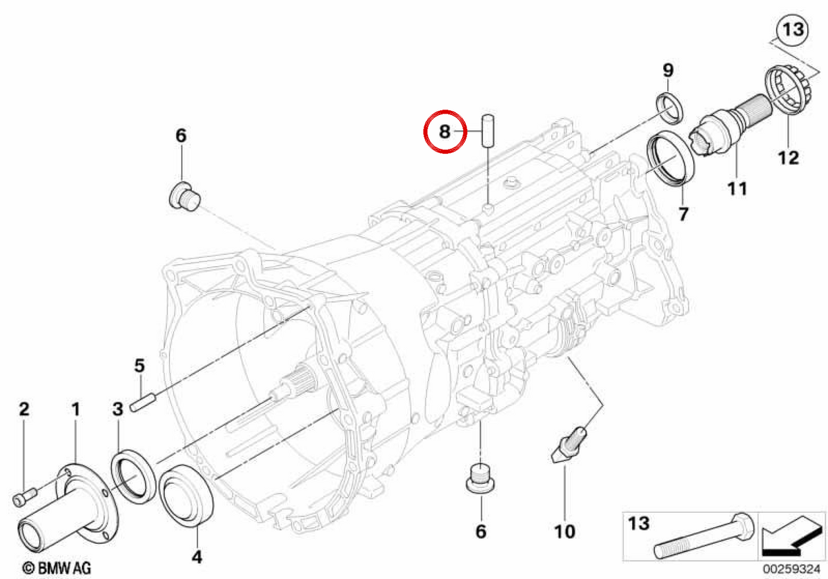 Tubo de respiro OEM 23117531358 para BMW E81, E82, E87, E88, E46, E90, E91, E92, E93, E60, E61, E63, E64, E84, E83, E53, E85, E86. BMW genuíno.