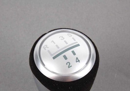 Pomo de cambio de marchas Performance 5 velocidades OEM 25110429267 para BMW E81, E87, E46... y más. Original BMW.