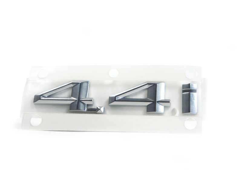Emblema adhesivo lateral izquierdo OEM 51147008542 para BMW E53. Original BMW.