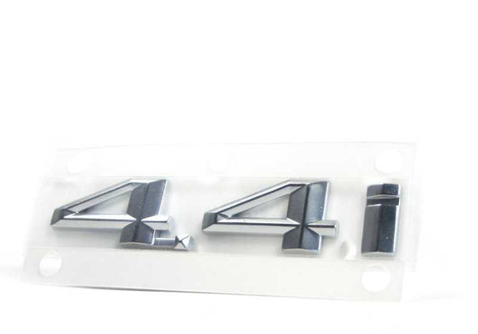 Emblema adhesivo lateral izquierdo OEM 51147008542 para BMW E53. Original BMW.