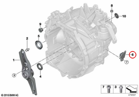 Sensore di marzo OEM 23147639208 per BMW F40, F52, F44, F45, F46, F48, F39 e Mini F55, F56, F57, F54, F60. BMW originale e mini