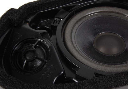 Altavoz trasero izquierdo OEM 65138357879 para BMW E36 (316i, 318i, 320i, 323i, 325i, 328i, M3, Compact, Coupé, Touring, Berlina, Cabrio). Original BMW.
