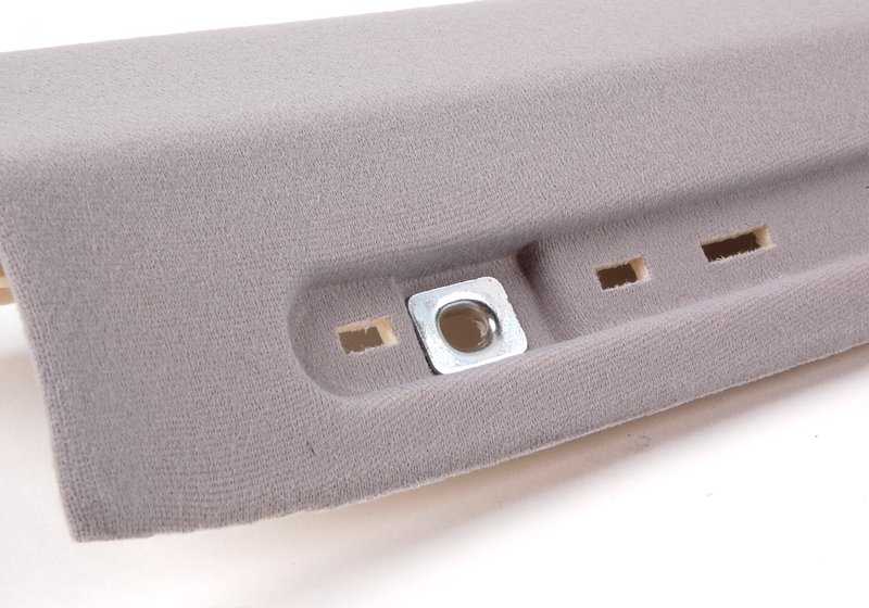 Right A-Pillar Trim OEM 51438268196 for BMW 3 Series E46 (All models compatible: Saloon, Coupe, Compact, Touring). Original BMW.