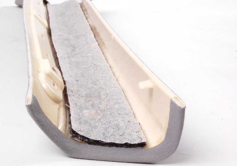 Right A-Pillar Trim OEM 51438268196 for BMW 3 Series E46 (All models compatible: Saloon, Coupe, Compact, Touring). Original BMW.