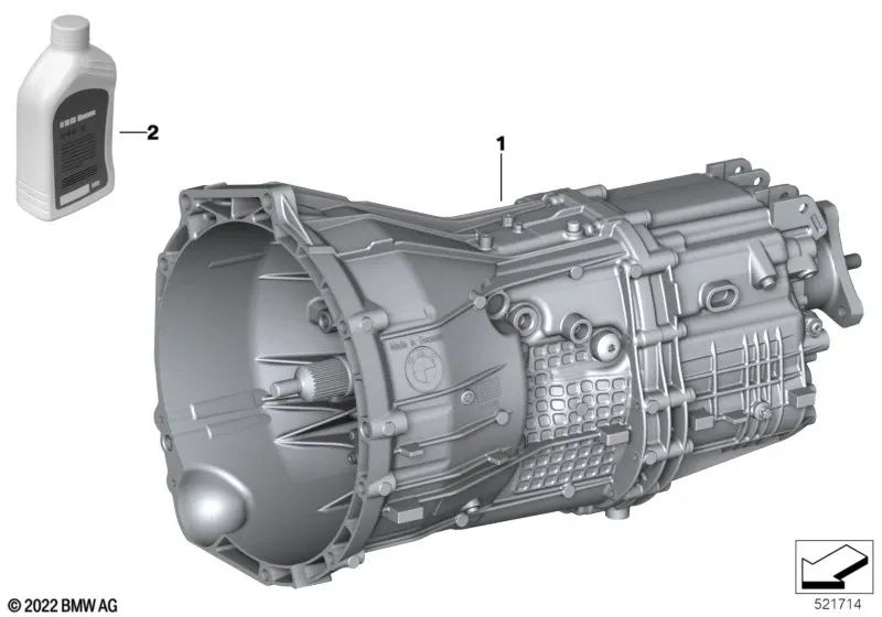 Óleo para transmissão manual MTF LT-5 para BMW E82, E88, F20, F21, F22, F23, F87, E90, E91, E92, E93, F30, F31, F34, F80, G20, G21, G80, F32, F33, F36, F82, F83, G82, F10, F11, G30, G31, E84, F25, G01, F26, G29. BMW originais. . BMW original