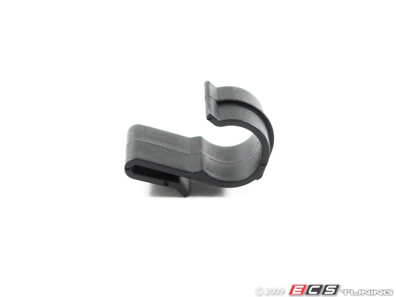 Portamanguera clip de fijación negro OEM 17111719199 para BMW E30, E60, E61, E63, E64, E65, E66, E67, X5 E53 y MINI R50, R53, R56, F56, F55, F54, F57, F60... y más. Original BMW y MINI