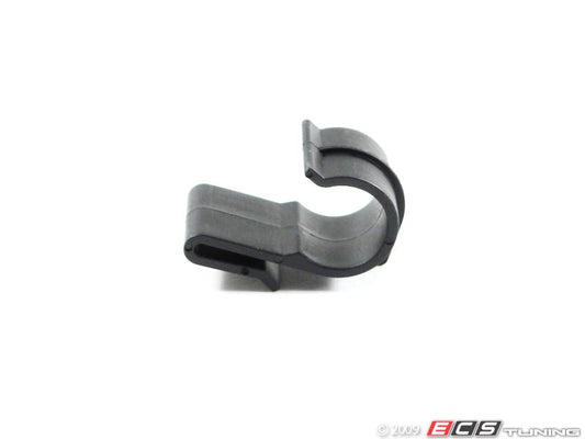 Portamanguera clip de fijación negro OEM 17111719199 para BMW E30, E60, E61, E63, E64, E65, E66, E67, X5 E53 y MINI R50, R53, R56, F56, F55, F54, F57, F60... y más. Original BMW y MINI