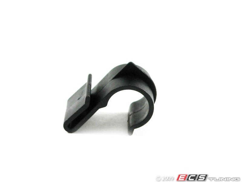 Portamanguera clip de fijación negro OEM 17111719199 para BMW E30, E60, E61, E63, E64, E65, E66, E67, X5 E53 y MINI R50, R53, R56, F56, F55, F54, F57, F60... y más. Original BMW y MINI