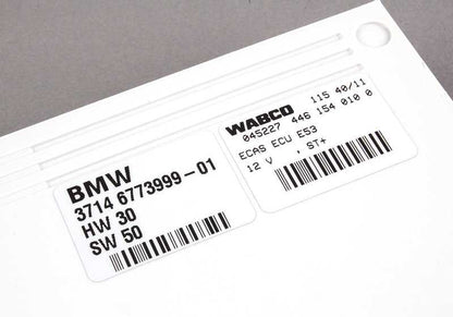 Módulo de control del sistema de suministro de aire OEM 37146773999 para BMW E53. Original BMW.
