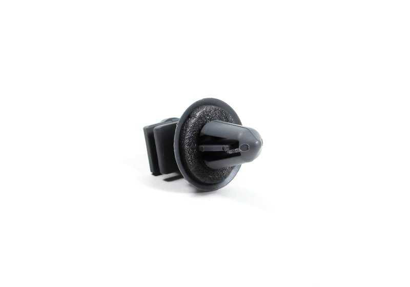 Clip gris pour la série BMW 1 F52, série 2 F45, F46, série 5 F07, F10, F11, F18, F90, G30, G31, G38, série 6 F06, F13N, G32, X1 F48, F49, X2 F39, X5 E53 , Z4 E85, E86, G29 et Mini F54, F55, F56, F60 (OEM 51478262533). BMW d'origine.