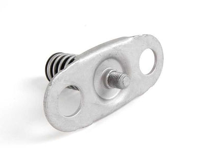 Parte superior del cierre del capó OEM 51238229807 para BMW E46, E53 y E52. Recambio original BMW.