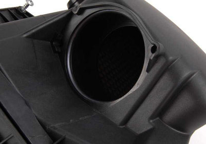 Silenciador de admisión de aire derecho OEM 13717580634 para BMW E65, E66. Original BMW.