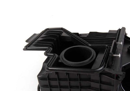 Silenciador de admisión de aire derecho OEM 13717580634 para BMW E65, E66. Original BMW.