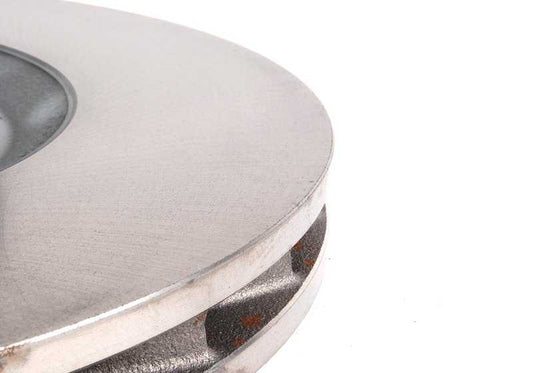 Disco de freno ventilado delantero derecho OEM 34112229528 para BMW E60, E61, E63, E64, E65, E66, E67, E70, E71, E72, E82, E83, E84, E85, E86, E87, E88, E89. Original BMW.