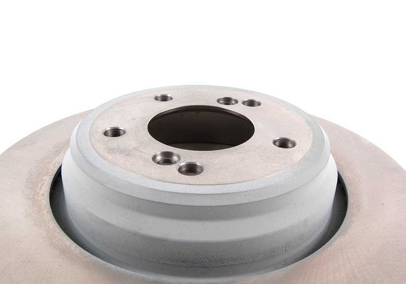 Disco de freno ventilado trasero OEM 34212229379 para BMW E46, E39, E38, E60, E61, E83, E53. Compatible con múltiples motores. Pieza original BMW.