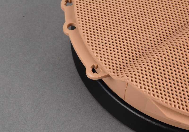 Cubierta de altavoz izquierda para BMW Serie 3 E46 (OEM 51418224047). Original BMW