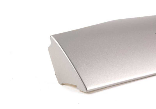 Listón adorno Titanio II OEM 51457046969 para panel interior central BMW Serie 3 E46 (316Ci, 316i, 316ti) y más. Original BMW.