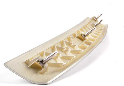Listón adorno Titan II panel instrumentos derecho OEM 51457046967 para BMW Serie 3 E46. Original BMW.