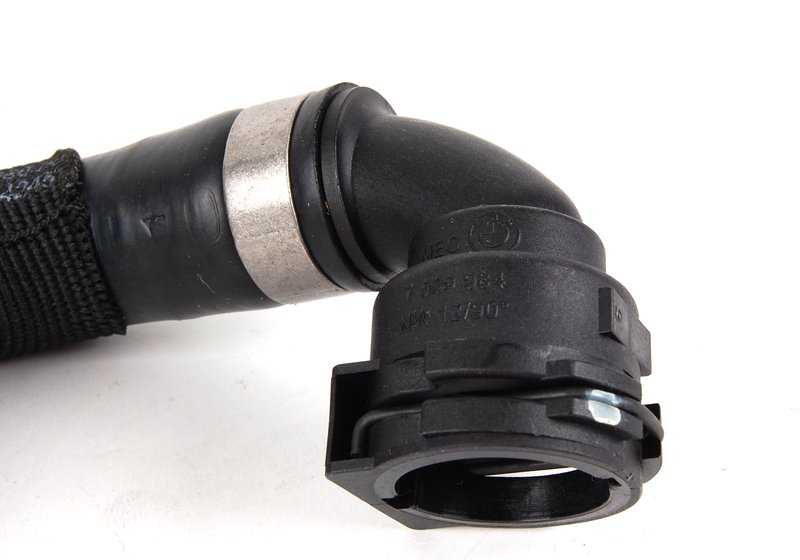 Manguera Intercambiador de Calor del Radiador de Aceite de Motor para BMW E82, E88, E90, E91, E92, E93, E84, E89 (OEM 17117541143). Original BMW.