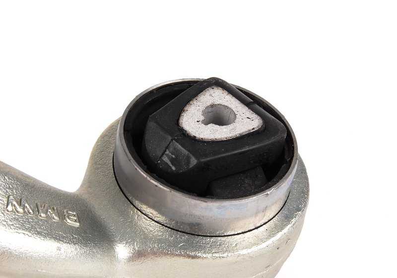 Brazo tensor derecho con silentblock OEM 31126773950 para BMW X5 E70, E70N y BMW X6 E71, E72. Repuesto original BMW.