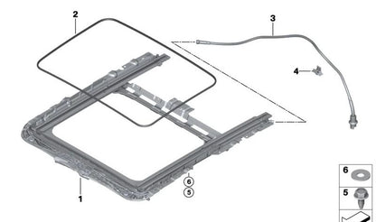 Arandela plástica OEM 54107153589 para BMW F40, F70, F44, F45, F45N, F46, F46N, U06, G21, G21N, G28, G28N, F07, F07N, F90, F90N, G30, G30N, G31, G31N, G38, G38N, G60, G90, G32, G32N, F01, F01N, F02, F02N, F04, G11N, G12, G12N, G16, F48, F48N, F49, F